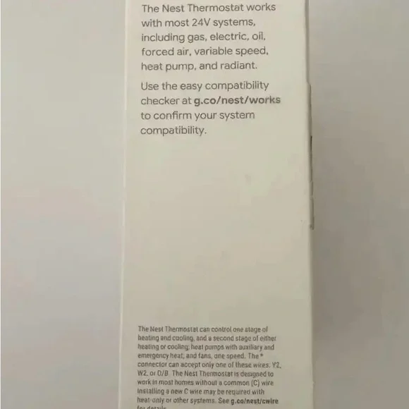 Brand New / Never Used Google Nest Smart
Programmable Thermostat In White - Picture 6 of 11